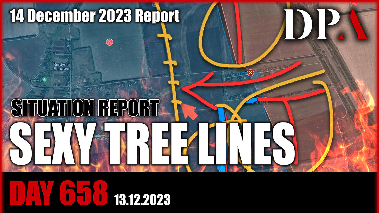 Stepove(Avdiivka) hanging by a tree line; Synkivka(Kupyansk) lost a tree line - Ukraine SITREP D658