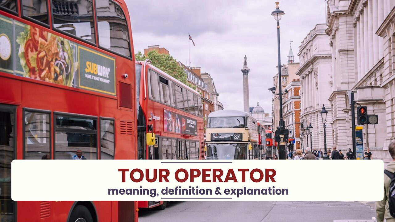 What is TOUR OPERATOR?