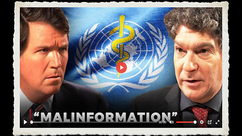 Bret Weinstein Exposes the World Health Organization’s Dark Agenda