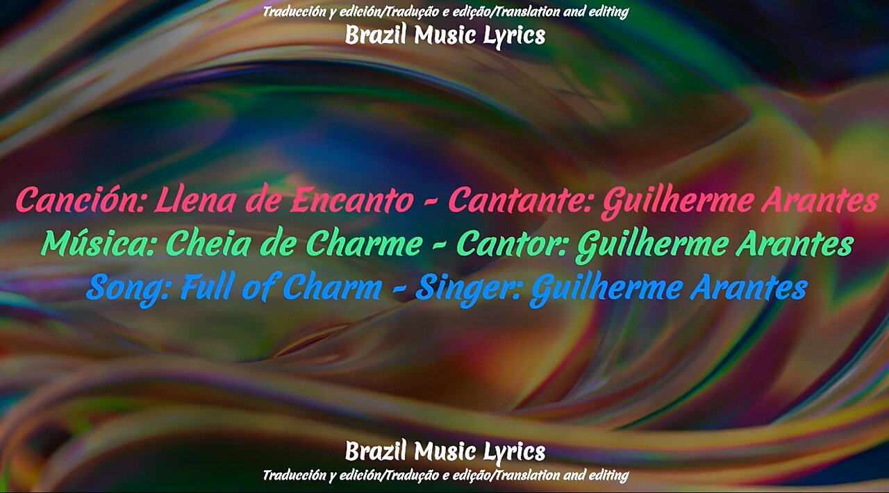 Brazil Music: Full of Charm - Singer: Guilherme Arantes