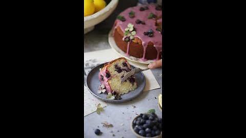 recipe of blueberry lemon cake