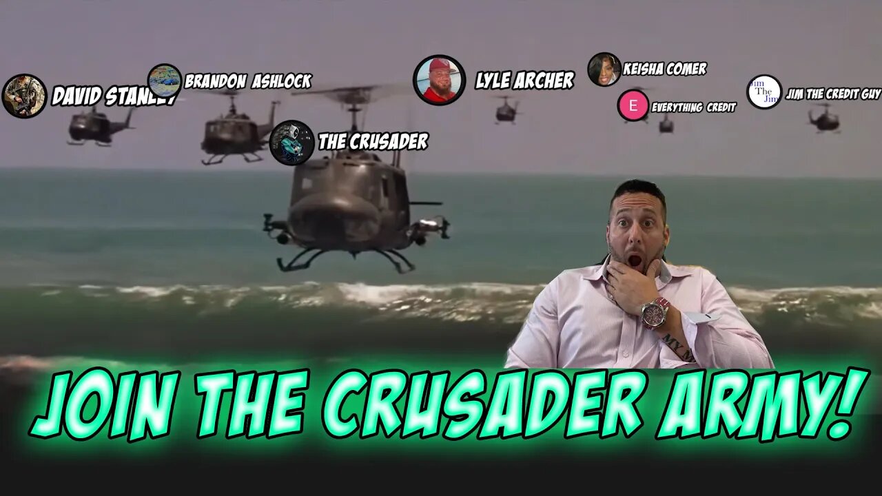 THE CREDIT GAME REVIEW YOU NEED TO JOIN THE CRUSADER ARMY! LETS END THIS NOW!