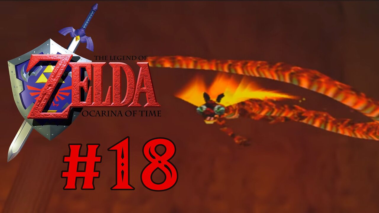 The Legend of Zelda: OOT Playthrough Part 18 - Fire Temple