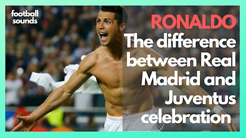 RONALDO - The difference between Real Madrid and Juventus Celebration💔