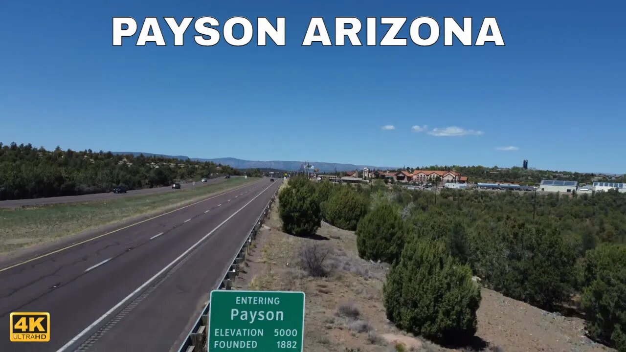 Payson Arizona 4K Drone Video