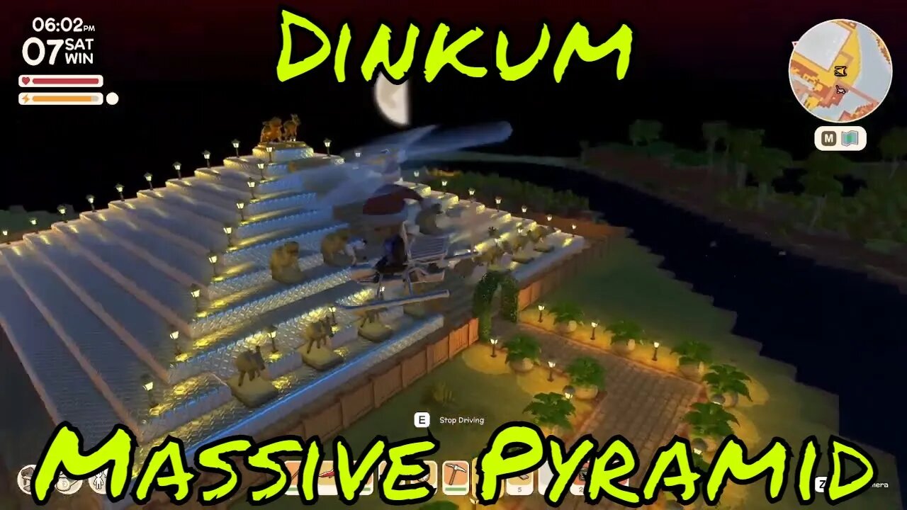 Dinkum Huge Pyramid Tour