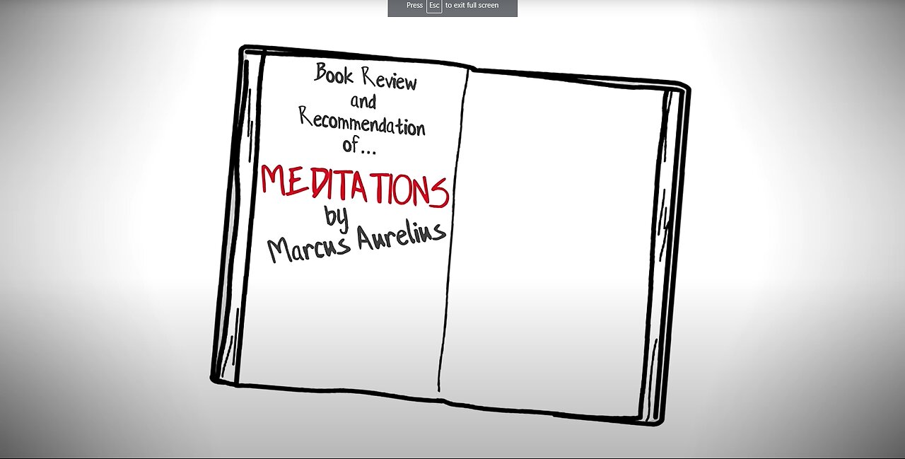 Stoicism – Meditations by Marcus Aurelius Animated Book Summary