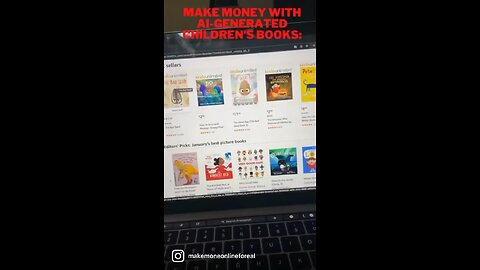 Make money with Al-Generated Children's Books: A Step-by-Step Guide'