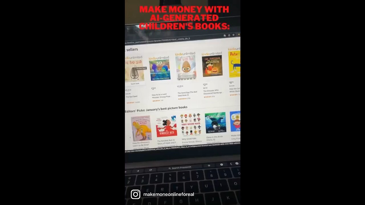 Make money with Al-Generated Children's Books: A Step-by-Step Guide'