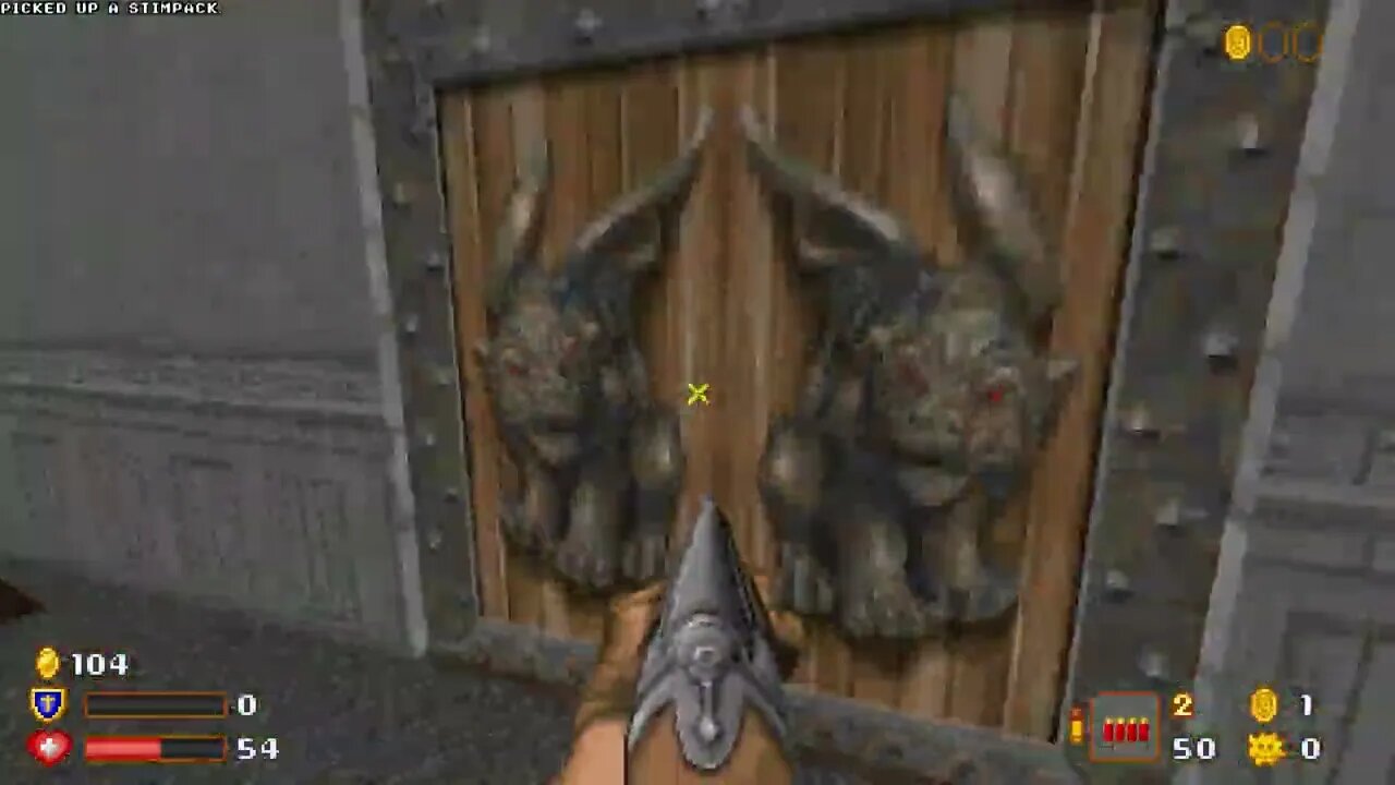 Doom 2 Golden Souls Level 1 Hard Mode (Commentary)
