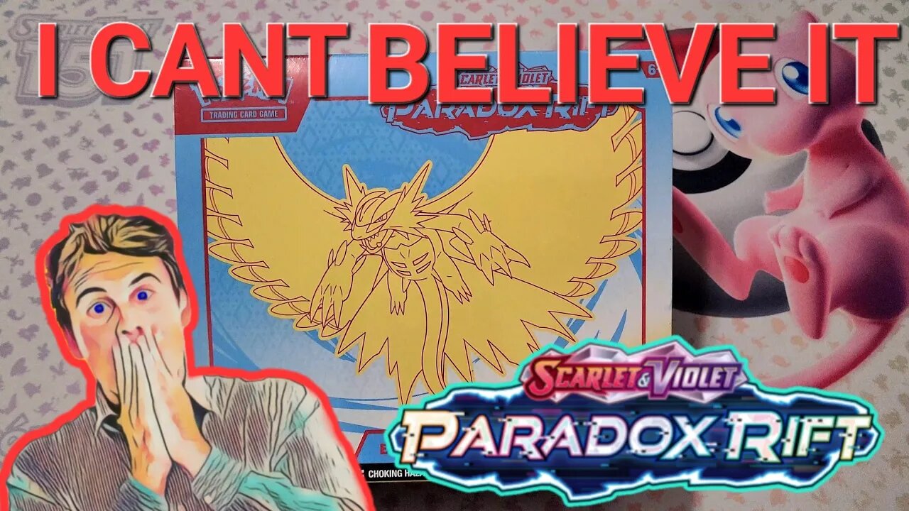 The NEW Best Pokemon Set!! Paradox Rift!! ETB Opening