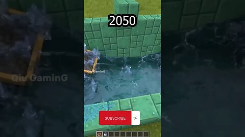 Minecraft 2022 vs 2050 😨...#shorts