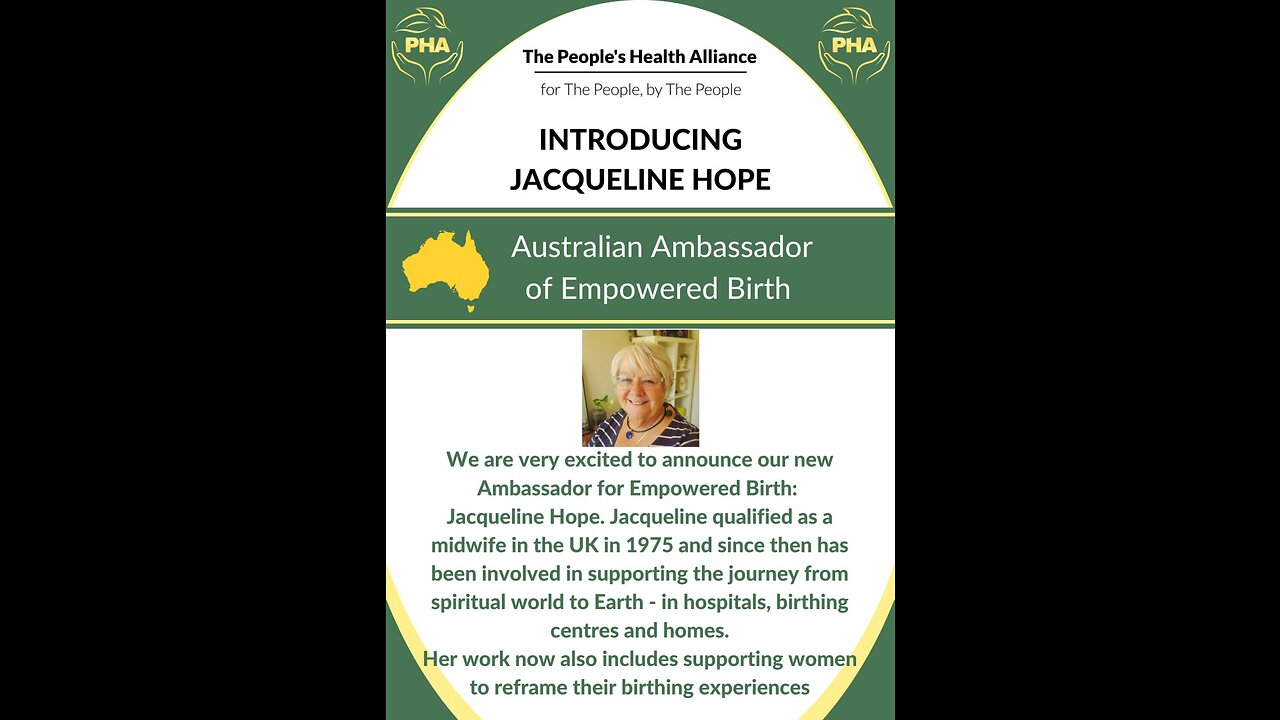 Introduction to our new Ambassador of Empowered Birth - Jacqueline Hope