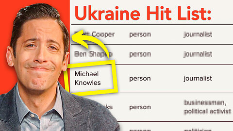 I'm on a Ukrainian Hit List?!