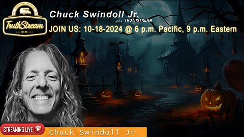 Chuck Swindoll: Live 10/18 How we got here, Hidden History. 6pm PT 9pm ET #311