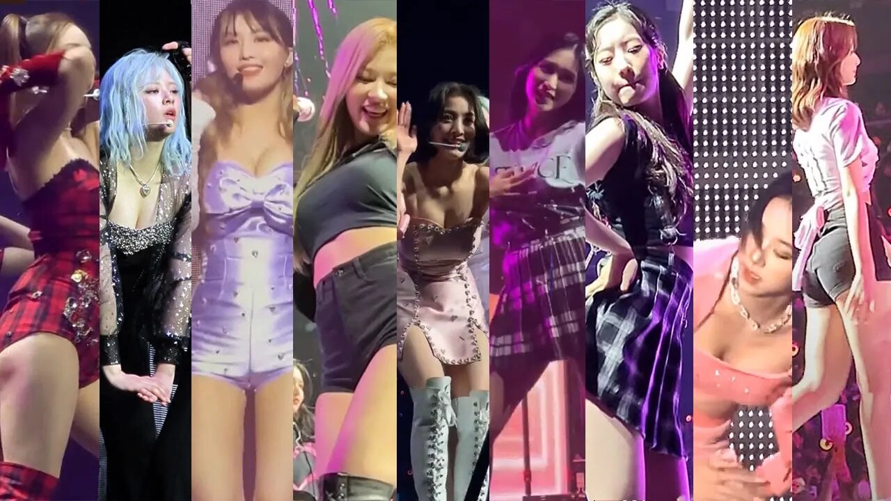 TWICE Hot Concert Mega Compilation (All Member)