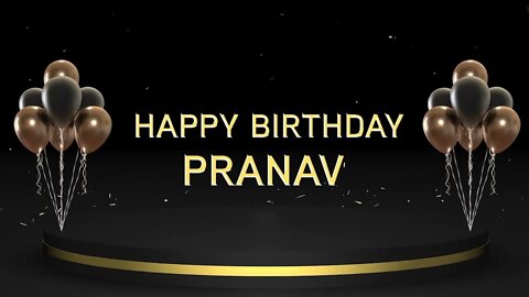 Wish you a very Happy Birthday Pranav