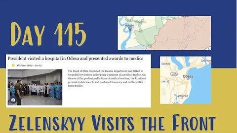 Day 115 of the Russian invasion of Ukraine | Daily Update - What happened?