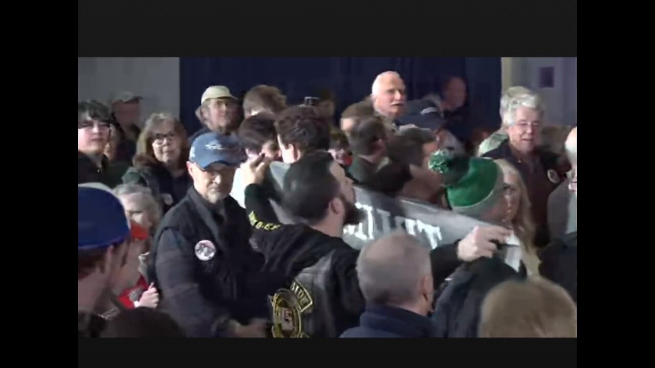 Corn Pop and others get tossed out of Nikki Haley rally in Portland Maine