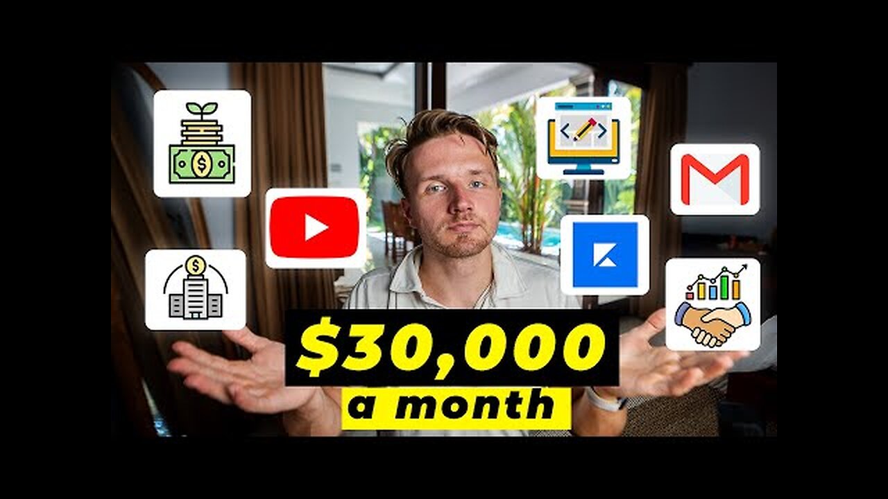 How I Make $30,000/month Living Around the World (7 Income Streams)