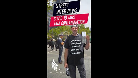 STREET INTERVIEWS - COVID 19 JABS DNA CONTAMINATION