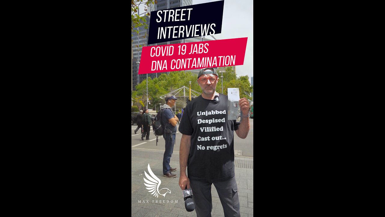 STREET INTERVIEWS - COVID 19 JABS DNA CONTAMINATION