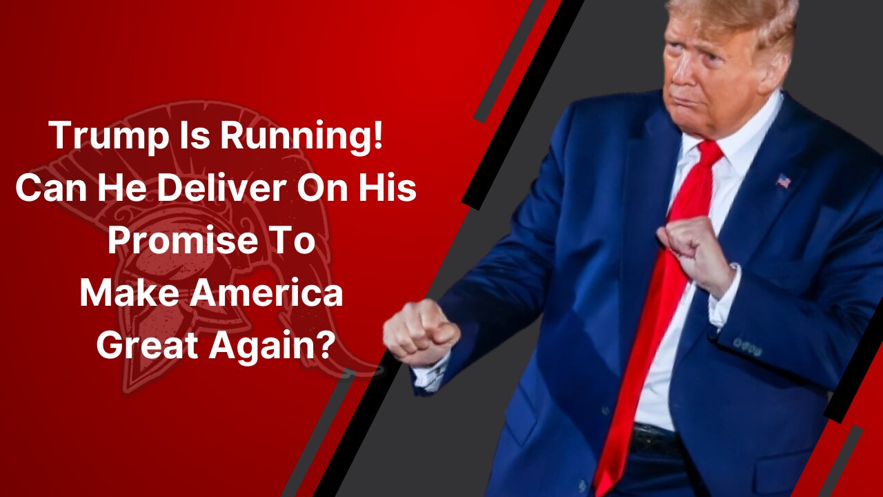 He's Running!