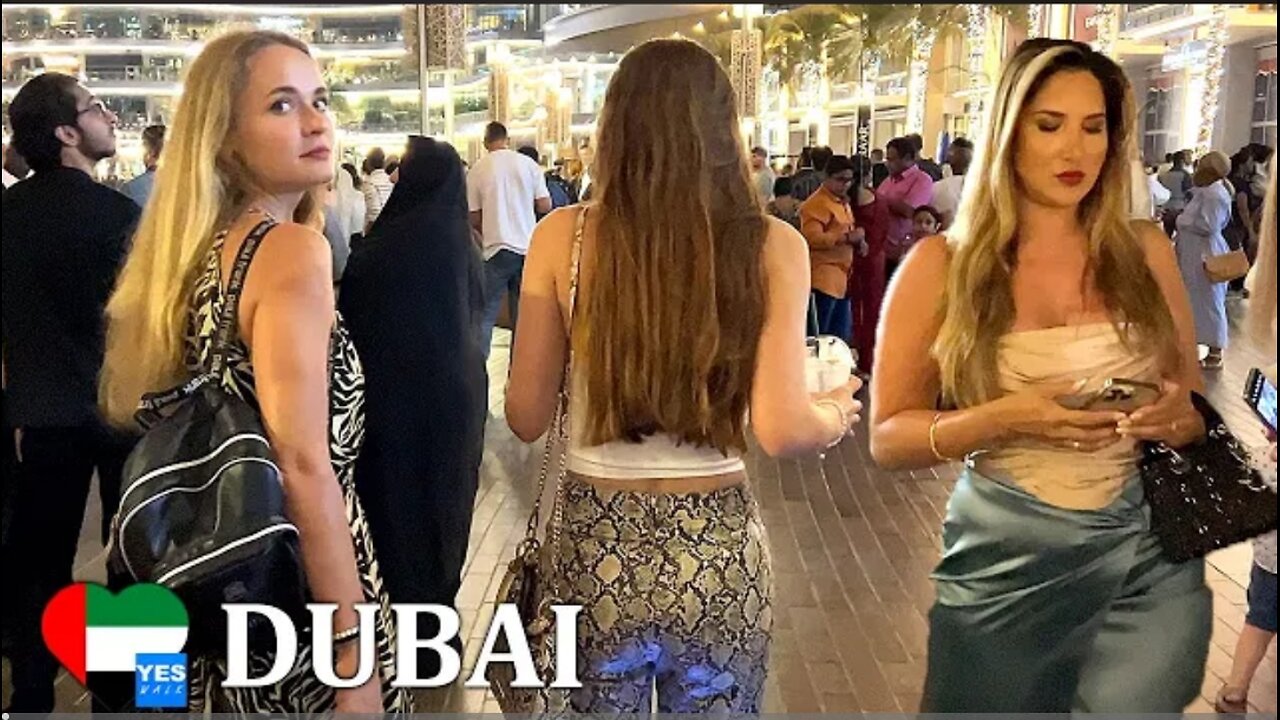 DUBAI BURJ KHALIFA NIGHTLIFE DISTRICT 2023 [FULL TOUR]