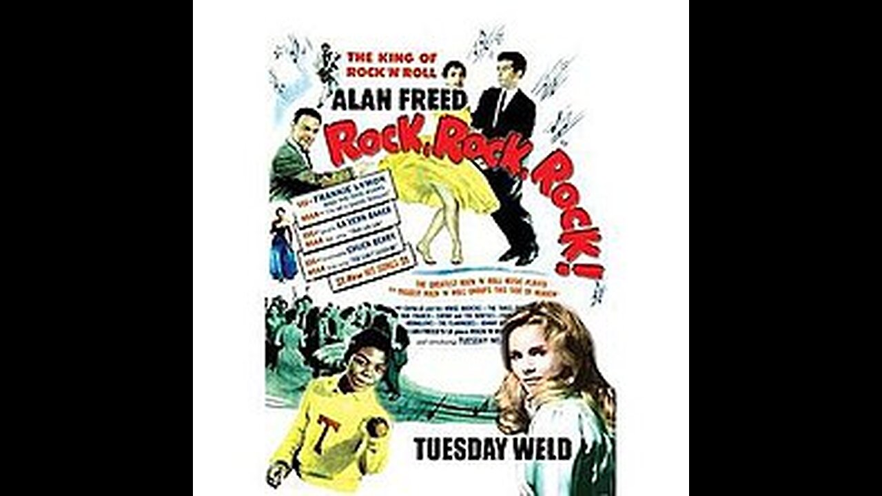 Rock Rock Rock 1956 Musical Drama Film Tuesday Weld, Chuck Berry, Alan Freed, Teddy Randazzo