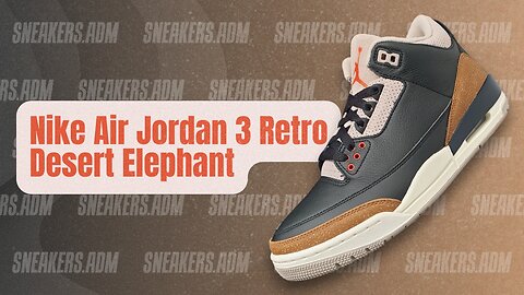 Nike Air Jordan 3 Retro Desert Elephant - CT8532-008 - @SneakersADM