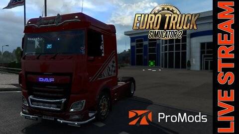 Trucking on Peppermint Linux + ProMods LIVE #1