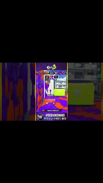 I just discovered a hack in Splatoon!