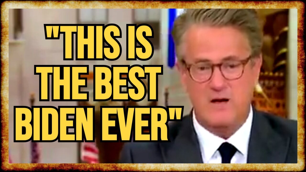 Joe Scarborough Says Biden BETTER THAN EVER in ABSURD Rant