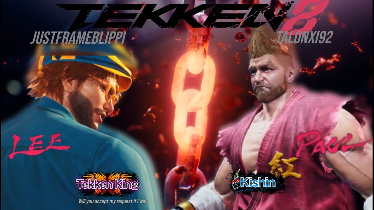 Tekken 8 Ranked - Road to Tekken Emperor - JustFrameBlippi (Tekken King) vs Talonxi92 (Kishin)