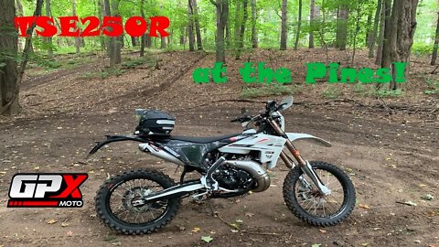 TSE250R Ride at The Pines!