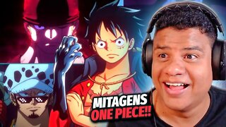 REAGINDO AS MAIS INCRIVEIS MITAGENS EM ONE PIECE| React Anime Pro