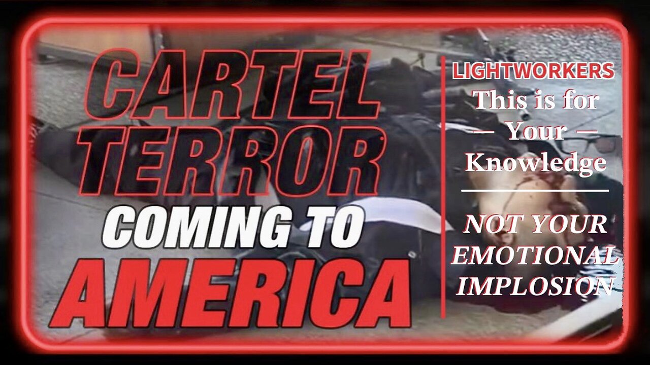 Fed Intel Insider Warned: Mexican Drug Cartels to Launch Terror Attacks Inside U.S. (They Already Have) | WE in 5D: Lightworkers, You ARE the Modern-Day “Watchers” and Accountants—This is for Your Knowledge, NOT YOUR EMOTIONAL IMPLOSION.