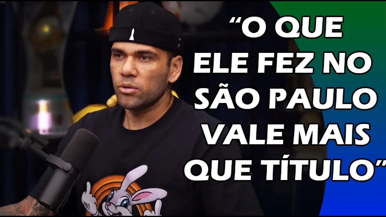 DANIEL ALVES FALA SOBRE FERNANDO DINIZ NO FLOW SPORT CLUB