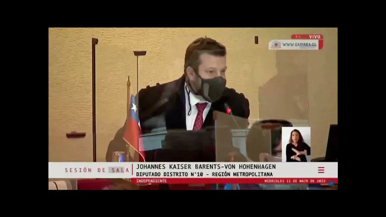 JOHANNES KAISER, PRIMER DIPUTADO EN DENUNCIAR TRATADOS