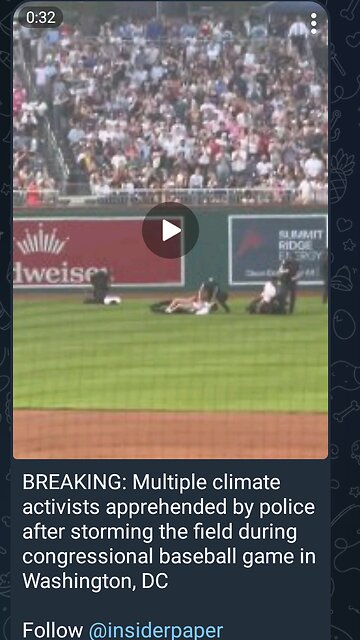 News Shorts: Climate Extremists Arrested at Baseball Game