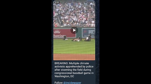 News Shorts: Climate Extremists Arrested at Baseball Game