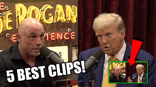 5 Most Important Clips Of Joe Rogan Donald Trump Podcast: My Reaction!