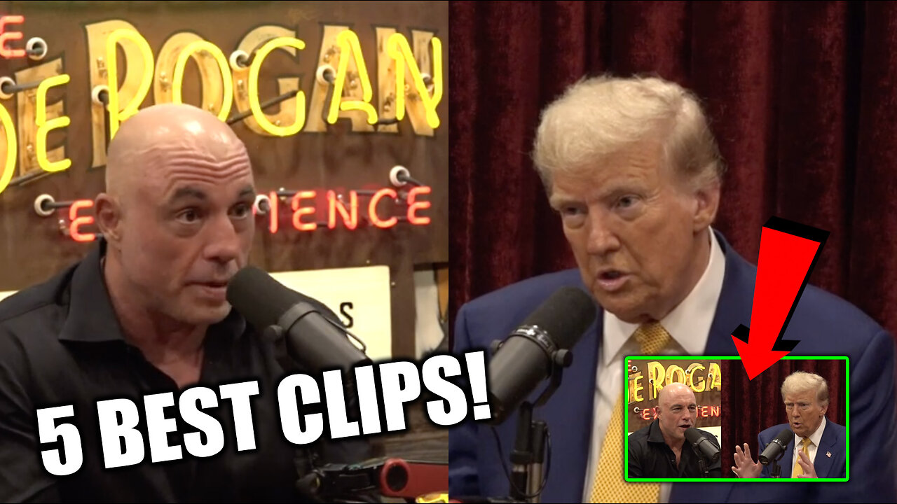 5 Most Important Clips Of Joe Rogan Donald Trump Podcast: My Reaction!