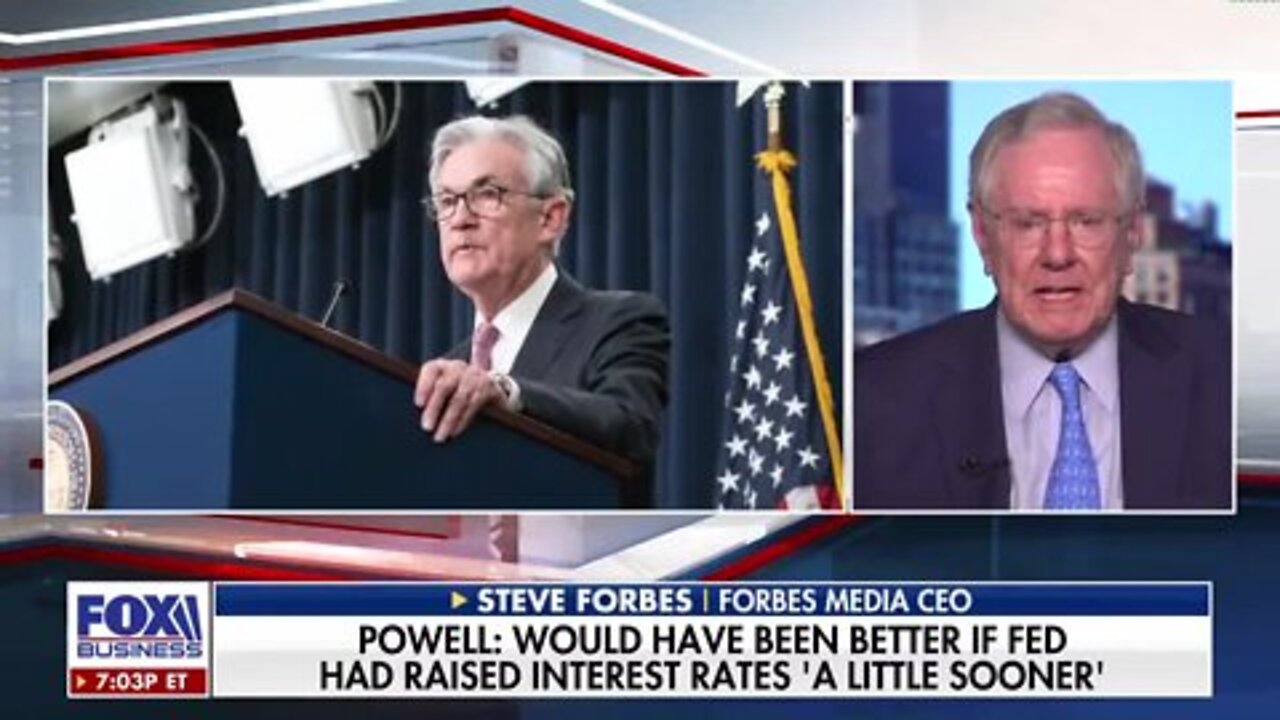 Forbes spokeman: Federal Reserve will engineer a real, serious slowdown