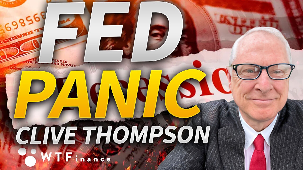 Unemployment Rising as FED Panics with Clive Thompson