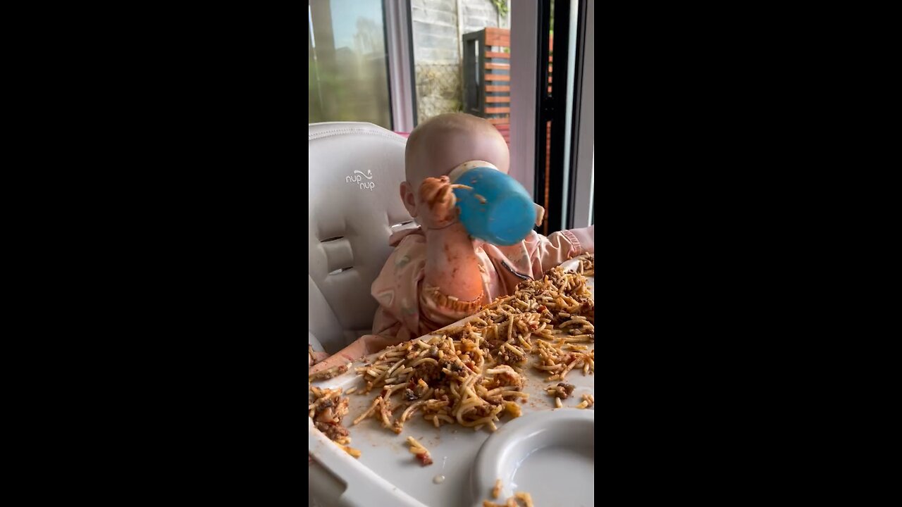 When food is life - funny babies videos