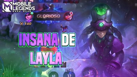 POR QUE TEM UMA INSANA DE LAYLA NO MEU TIME? 😡 | MLBB