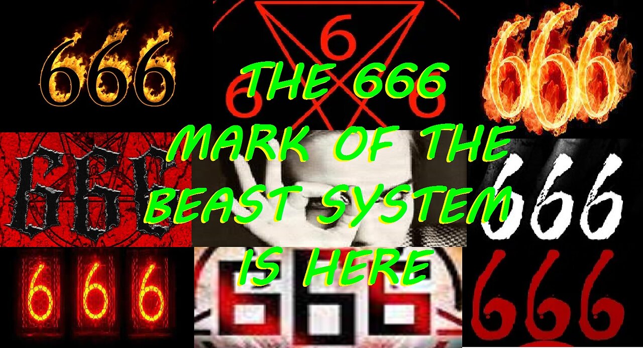 The 666 Mark of the Beast system IS HERE!!!