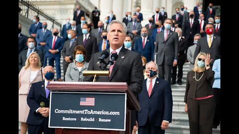 Kevin McCarthy, House Republicans deliver remarks on US-Mexico border