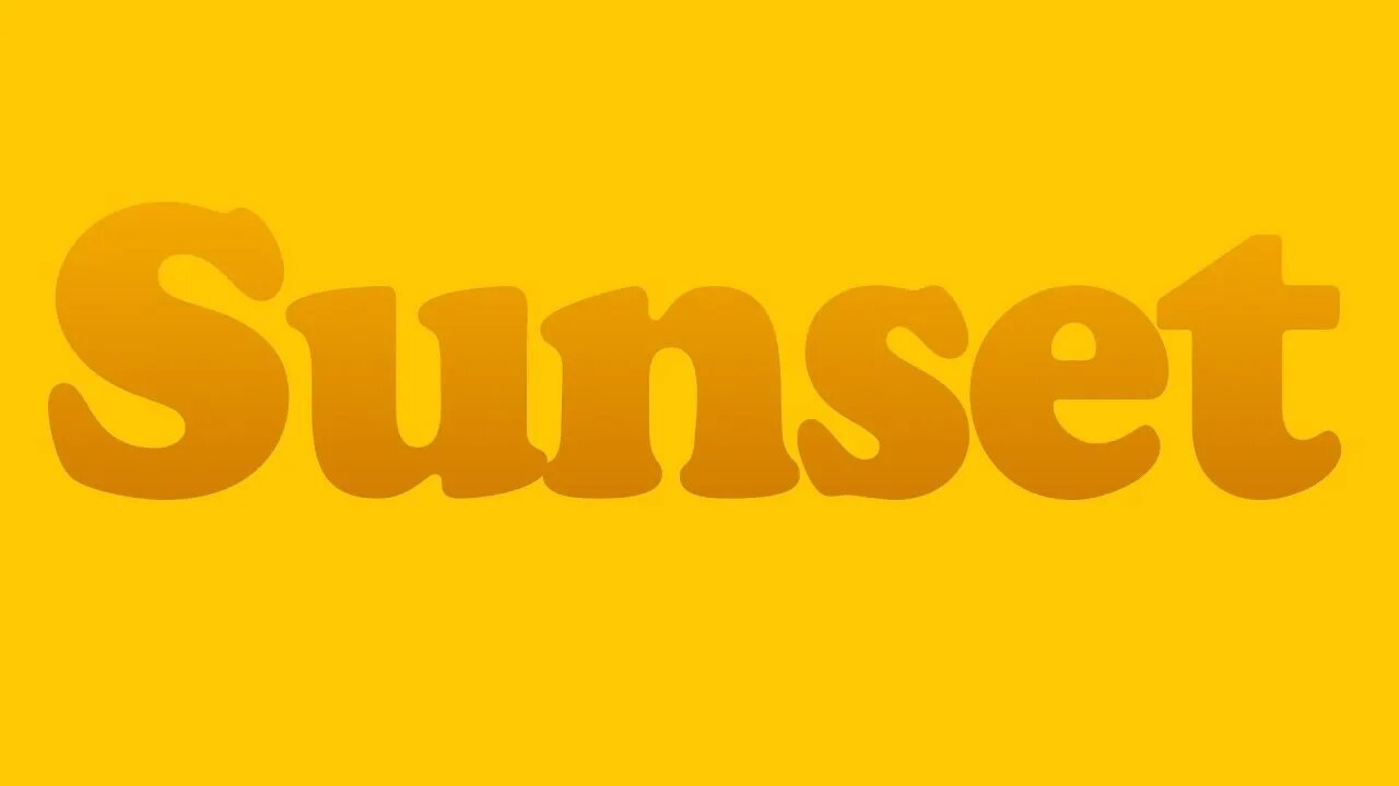 Sunset